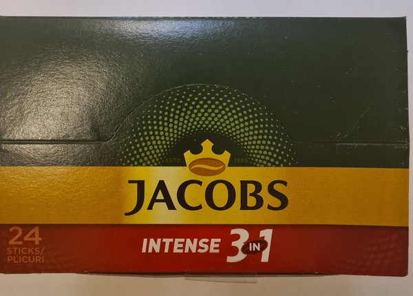 Jacobs 3 in 1 intens cutie 24 buc