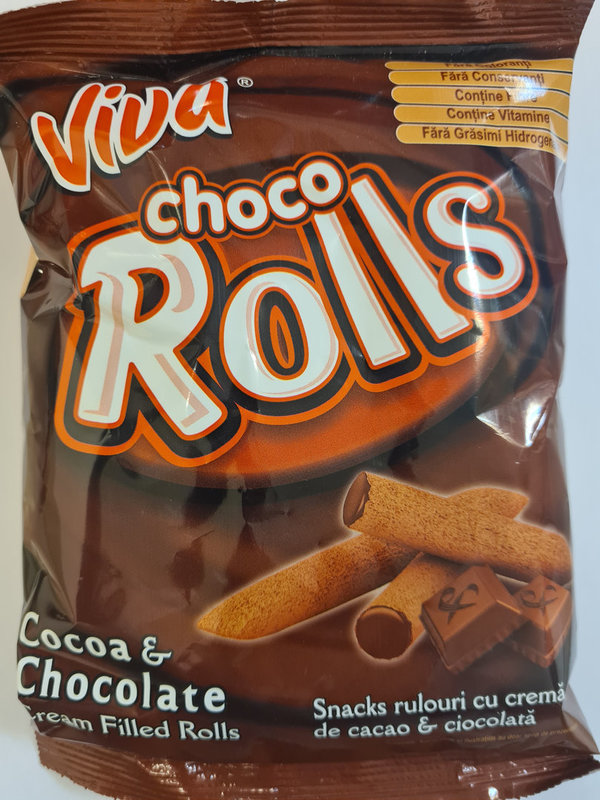 Viva rolls ciocolata 100gr