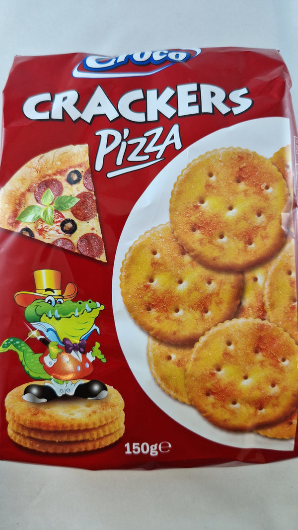 Croco crackers pizza 150gr